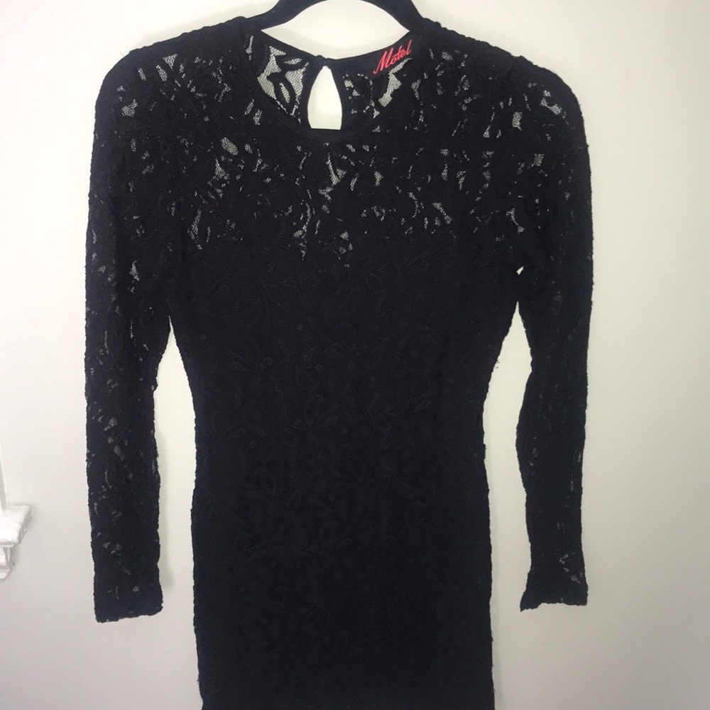 Black Lace Dress from Nasty Gal